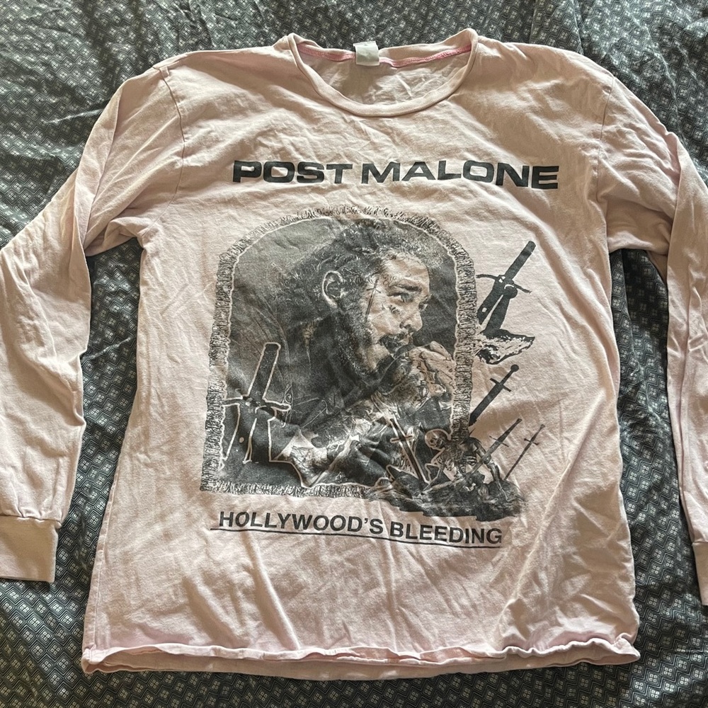 Hollywood's Bleeding Pink Long Sleeve Tee